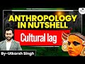 Cultural Lag Explained: Anthropology Essentials in 1 Video | Utkarsh Sir | UPSC 2026