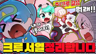 크루 만들자마자 라이벌 서열정리 했습니다 ㅋㅋ