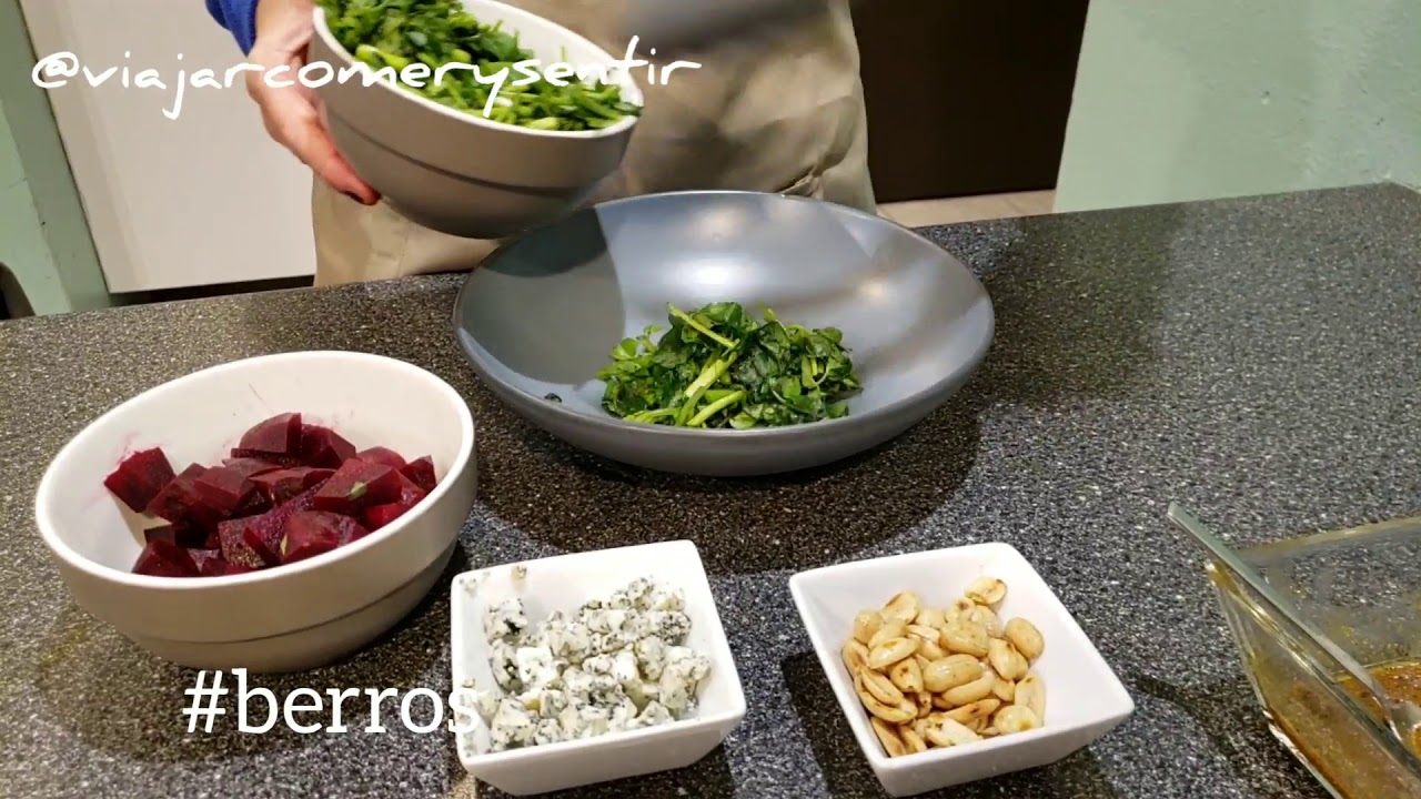 Deliciosa receta de berros y betabel!!!