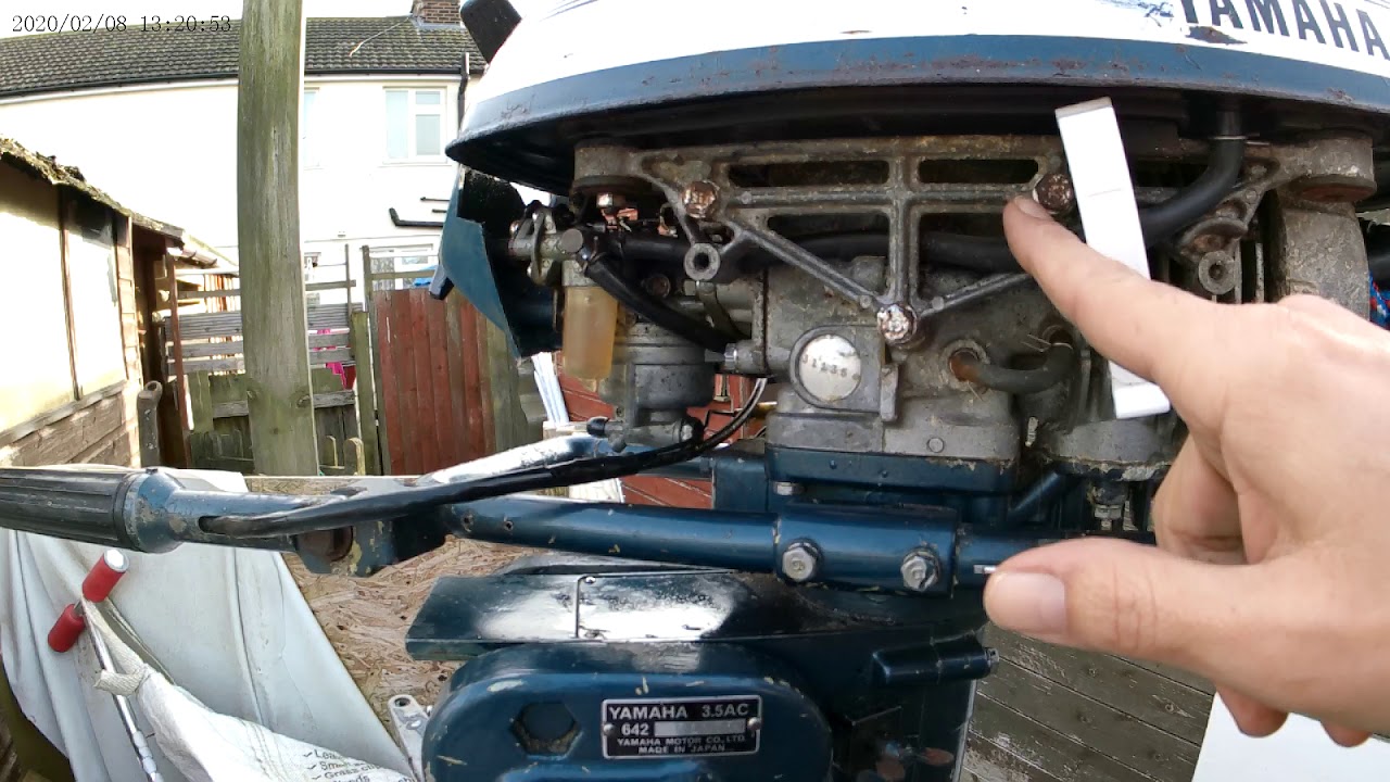Yamaha 3.5hp air cooled Outboard YouTube