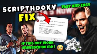 How to Fix Script Hook V After GTA 5 New Update | Script Hook V Not Working (2026)