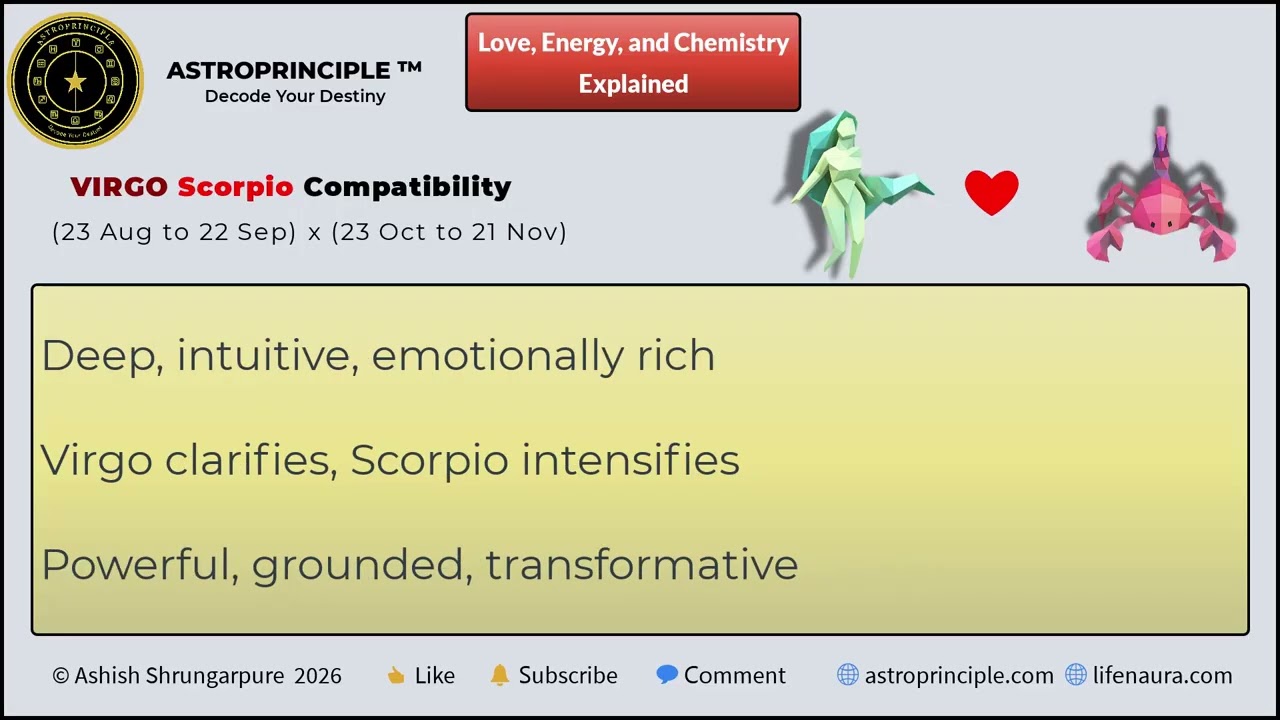 Virgo in Love 💚 Compatibility with Every Zodiac Sign Revealed | AstroPrinciple 