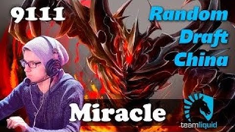 Miracle Shadow Fiend || Random Draft China Dota 2