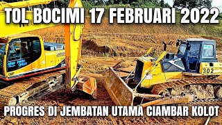 Tol Bocimi Tahap 2 Terbaru , 17 Februari 2022 | Ujung Proyek Tol Bocimi 2 | Exit Tol Parungkuda