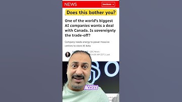 Open AI wants to build in Canada?!🇨🇦 #youtubeshorts