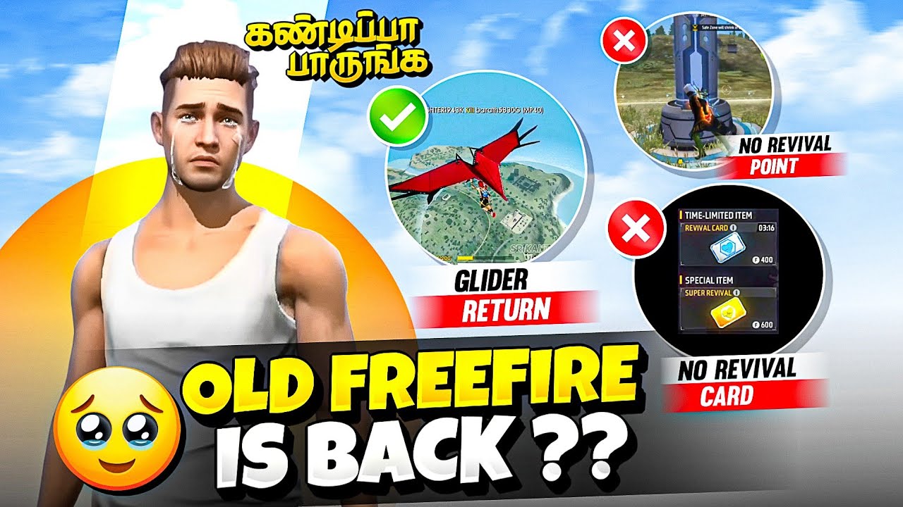 🤯 Revival Points + Cards Removed ❌ Old Freefire Back 🥹 Danger Zone Returns 🔥 Ff OB52 Update Tamil