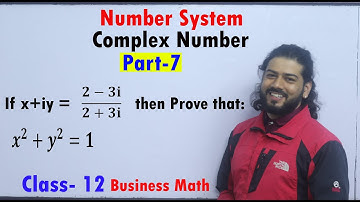 Complex Number Part 7  Business Math class 12 Modulus of complex number V IMP Question Number System