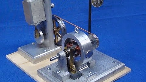 Pt 4 tubalcain BUILDS A MODEL DYNAMO for a Steam Engine