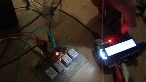 arduino LCD Keypad & DIY relay board