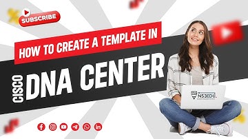 How to Create a Template in Cisco DNA Center | NS3EDU | @Cisco | #cisco #ccie #ccnp #DNAC