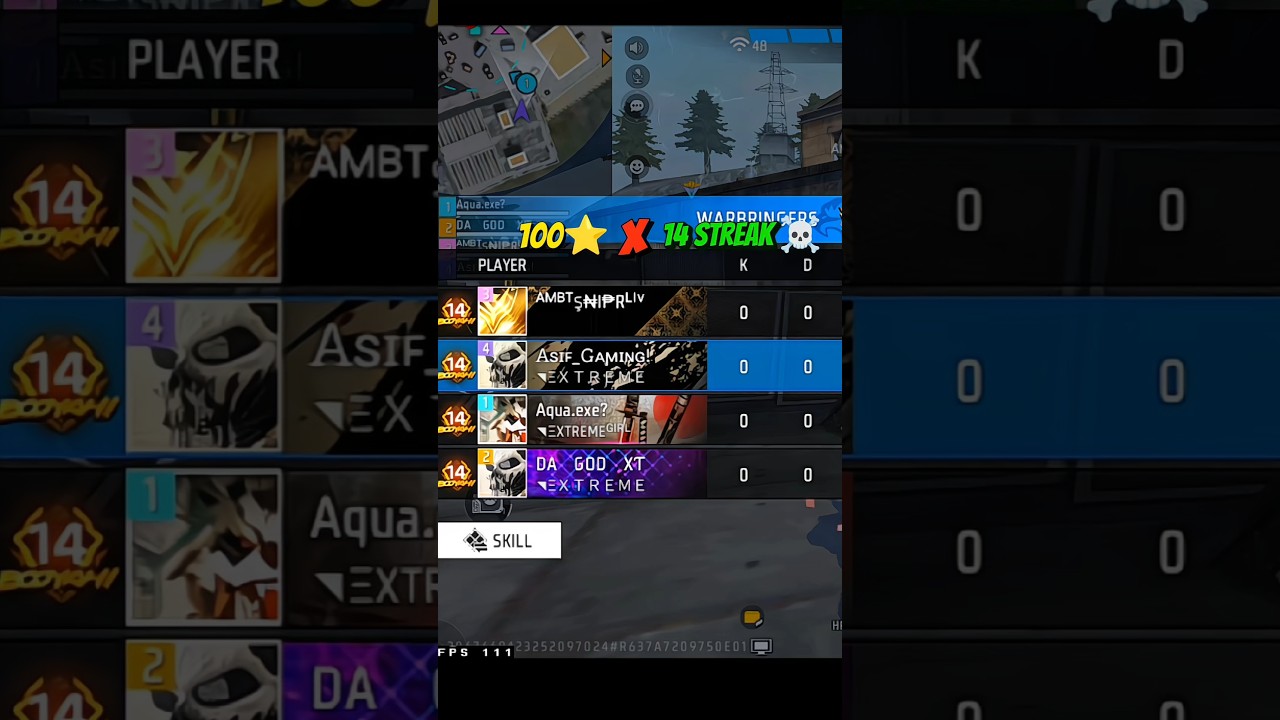 CS Rank 2X 1VS4 💀 Grandmasters Couldn't Stop Me On Live 🗿