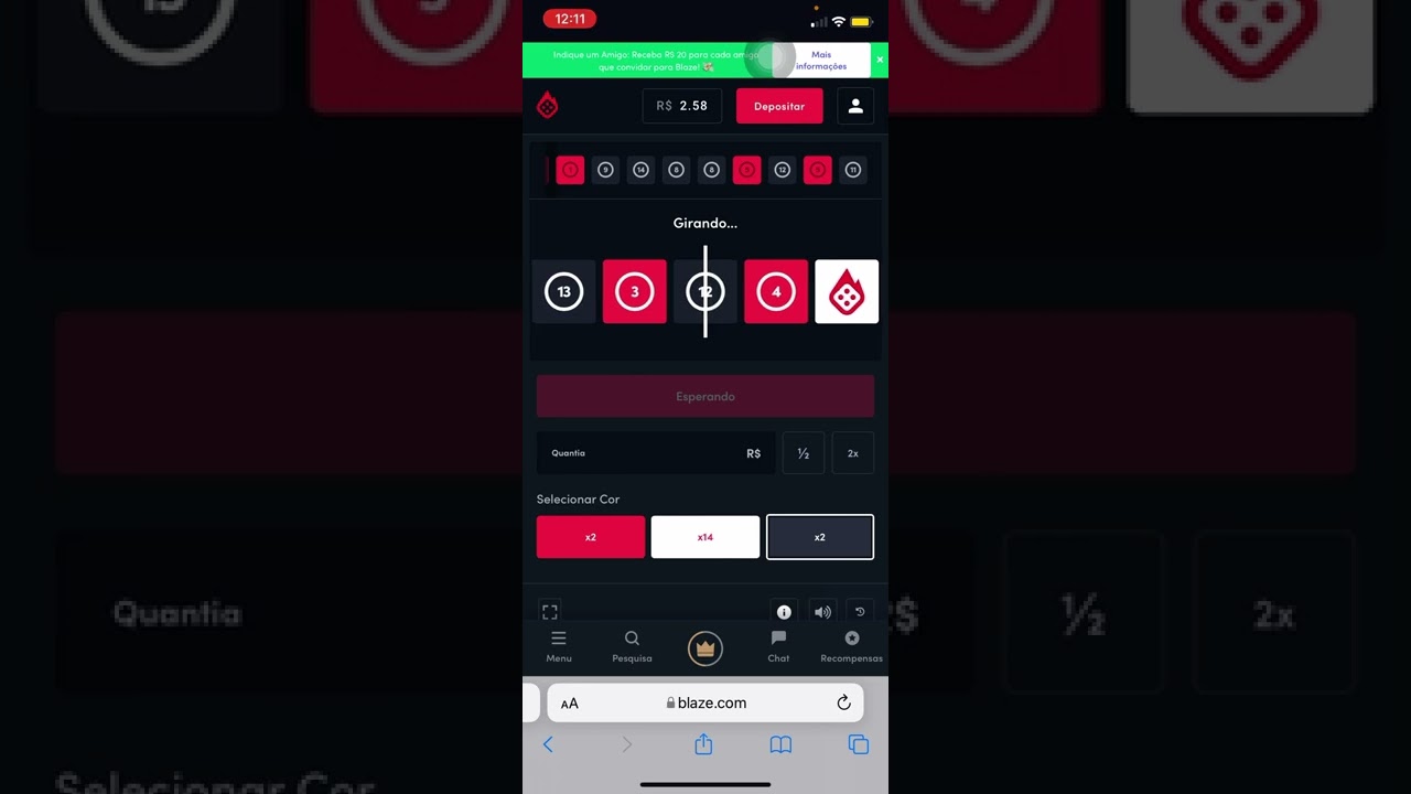 Como lucrar no Double da Blaze