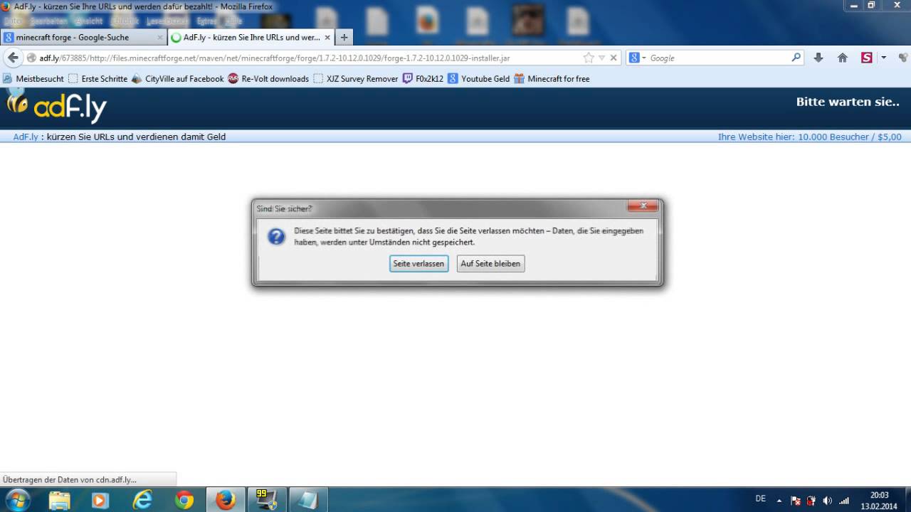 Minecraft Forge 1.7.2 install Tutorial