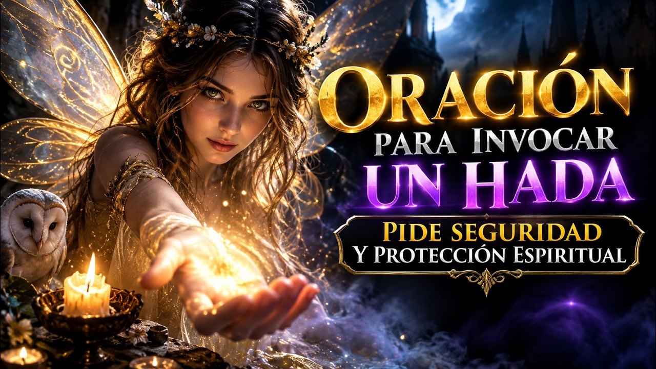 Oración para invocar un hada y tener seguridad | Oración Espiritual ...