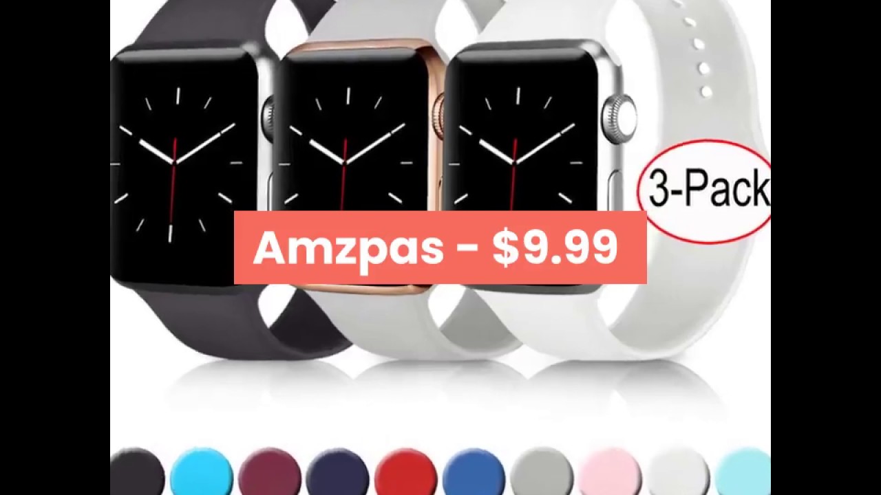Top 10 Comptiable Apple Watch Bands Packs under $10