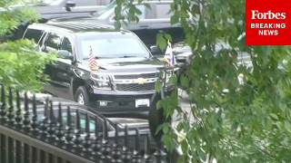 BREAKING NEWS: Israeli Prime Minister Benjamin Netanyahu Departs The White House