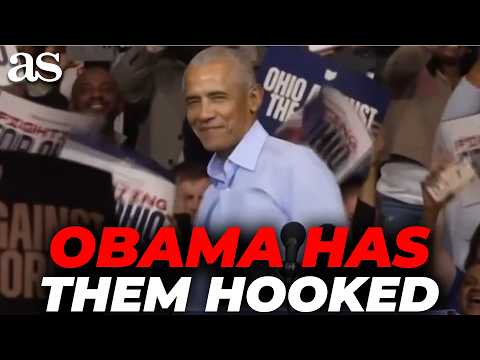 Obama BRINGS THE HOUSE DOWN in Ohio: Deafening CHHERS, SHARP JOKES and a POWERFUL MESSAGE for voters
