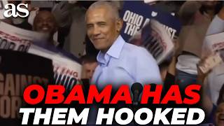 Obama BRINGS THE HOUSE DOWN in Ohio: Deafening CHHERS, SHARP JOKES and a POWERFUL MESSAGE for voters