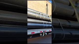 How to secure a flatbed load(steel pipe)