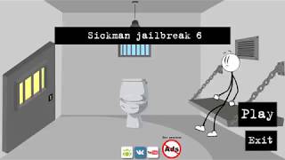 Stickman jailbreak 6 Android Gameplay HD (by Starodymov games) screenshot 2