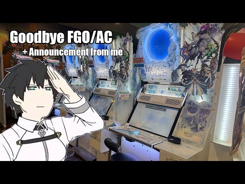 FGO Arcade Ending of Service!? I have a Big Announcement! - YouTube