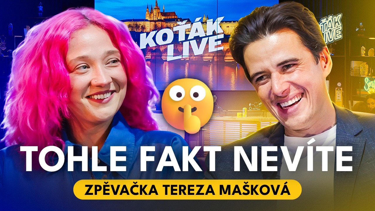 Tereza Mašková: Svatební cesta, ikonické vlasy a první setkání s Koťákem I KOŤÁK LIVE