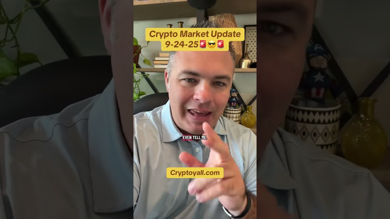Crypto Market Update | September 24, 2025 🚨😎 Bitcoin, Real Estate & Market Sentiment Shift