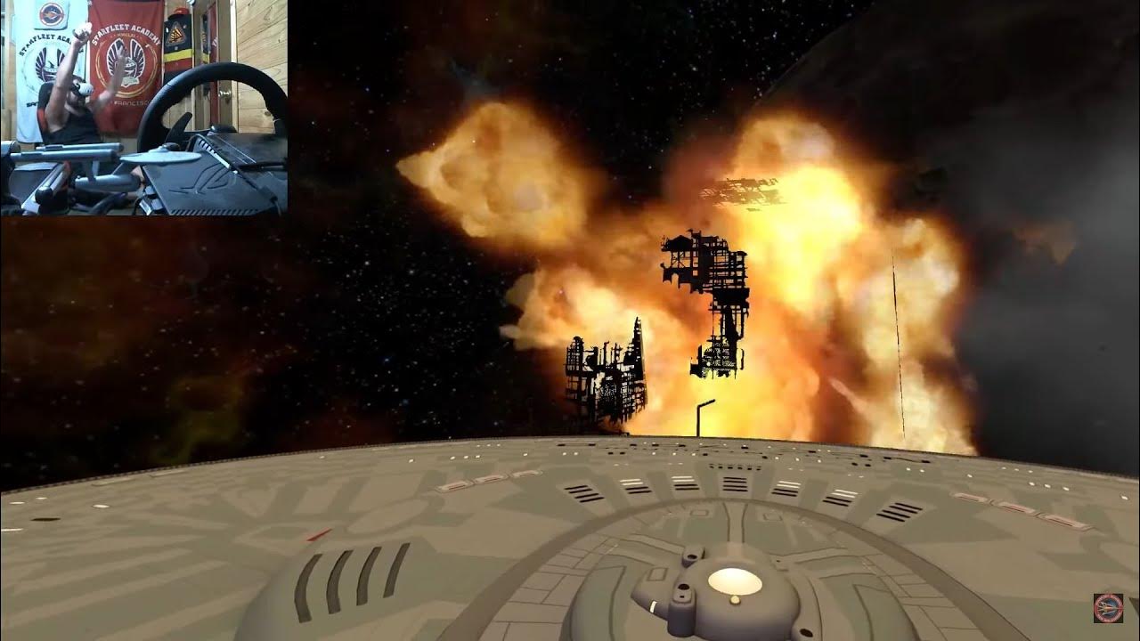 vs. 3 Romulans, USS Suribachi & USS Enterprise 1701 D Star Trek