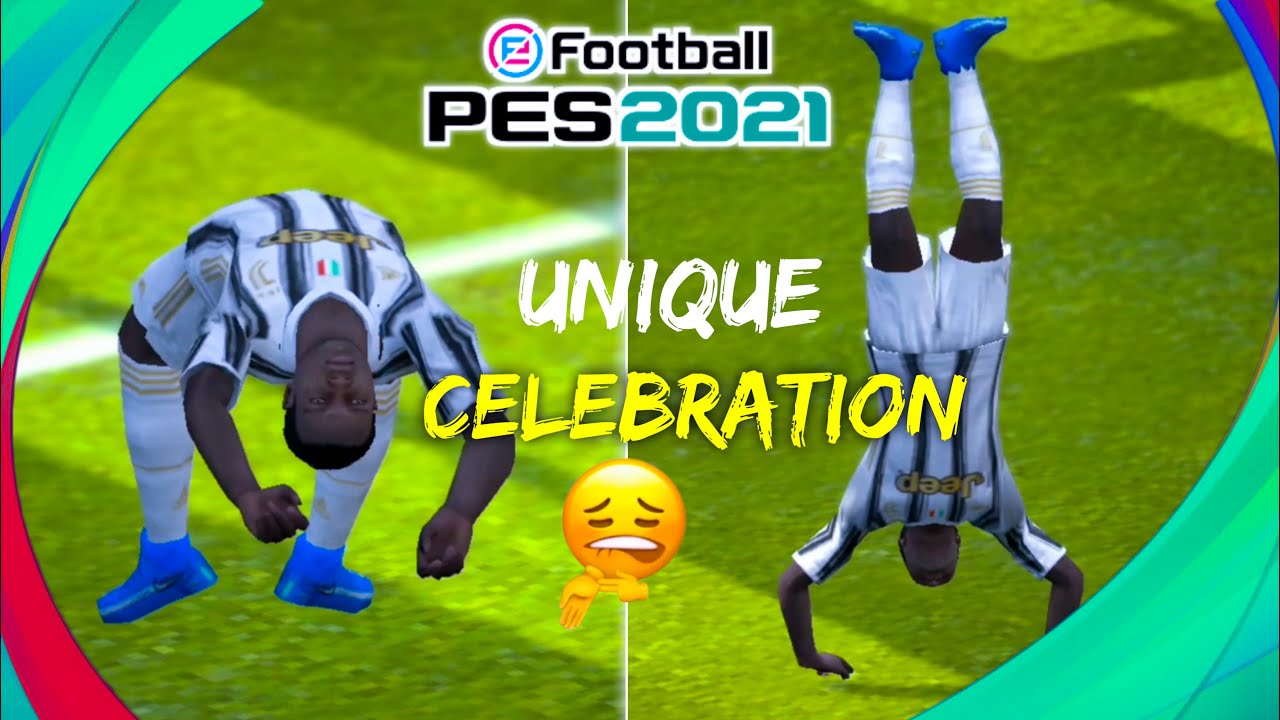 UNIQUE GOAL CELEBRATION IN PES 2021 MOBILE 