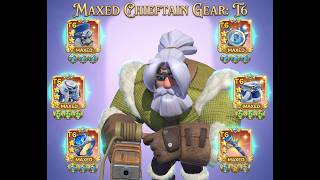 10 7B Whale Power Max T6 Chief Gear Unleashed lvl 18 Charms Whiteout Survival