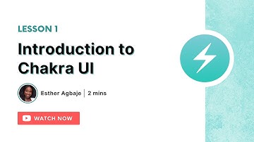 Introduction to Chakra UI - Lesson 1