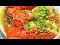 蒜蓉粉丝蒸龙虾做法 How to cook lobster at home