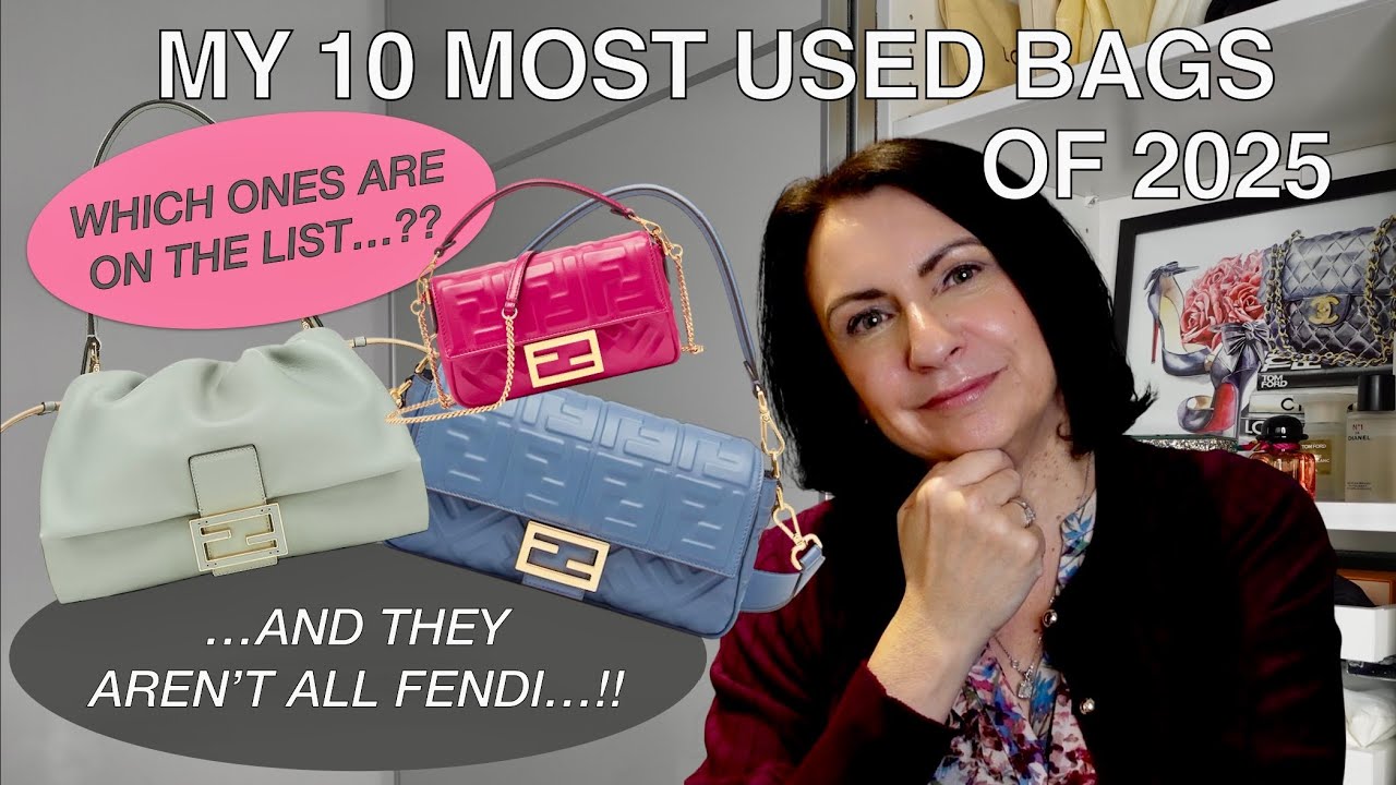 МОИ САМЫЕ ЧАСТО ИСПОЛЬЗУЕМЫЕ РОСКОШНЫЕ СУМКИ 2025 ГОДА!! | КАКИЕ ИЗ НИХ ВХОДЯТ В СПИСОК??