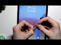 TECLAST T50 Pro — Как вставить SIM/SD карту