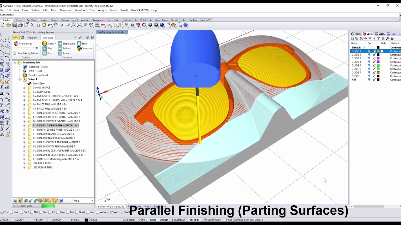 Cavity Machining at Conley Manufacturing