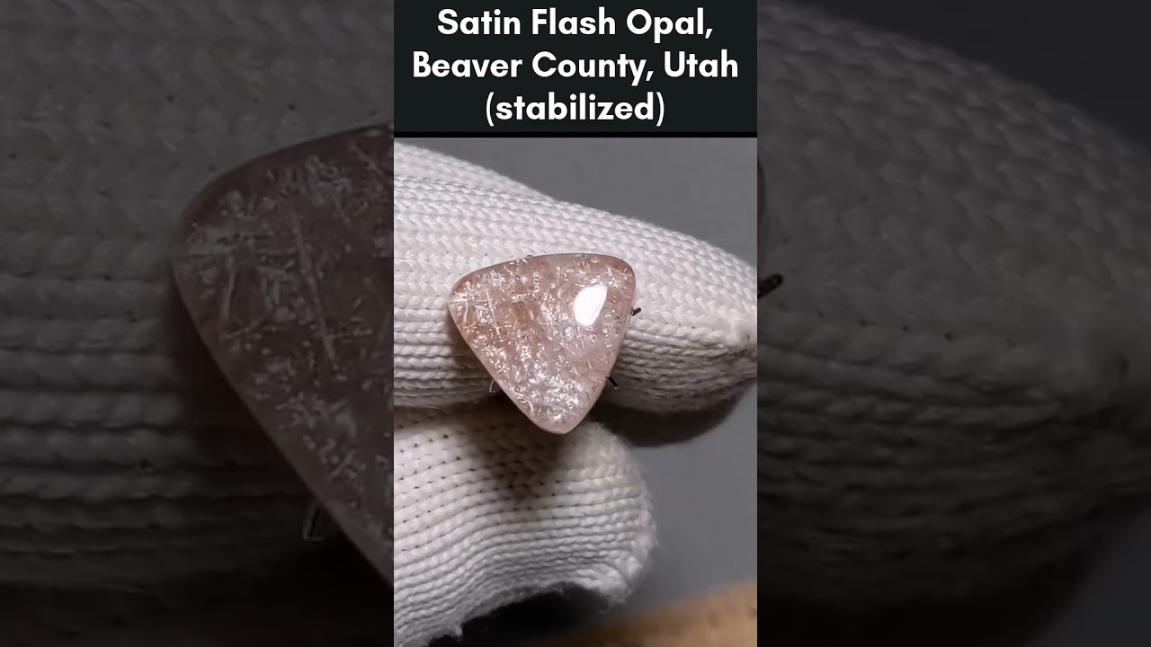 Utah's Beautiful Satin Flash Opals