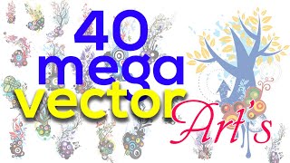 Mega art Photo Album Vector Design