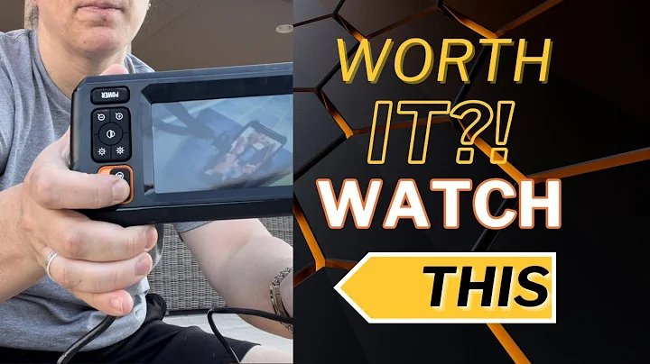 Review of 4.3in Industrial Endoscope Camera with Light,1080P