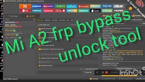 Mi A2 frp bypass unlock tool/one click frp don google account Mi A2@fullsolutionmobile0