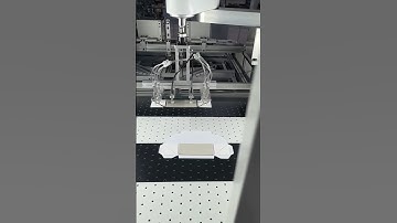 Grey board splicing machine for collapsible box #boxmaking #boxmaker #collapsiblebox