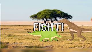 Best Dino Game - T-Rex Fights Stegosaurus /// Android Gameplay Simulator Dino /// Part ( 2 ) screenshot 4