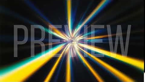 Rotating Cyan and Yellow Wormhole with Particles (Animated Background)