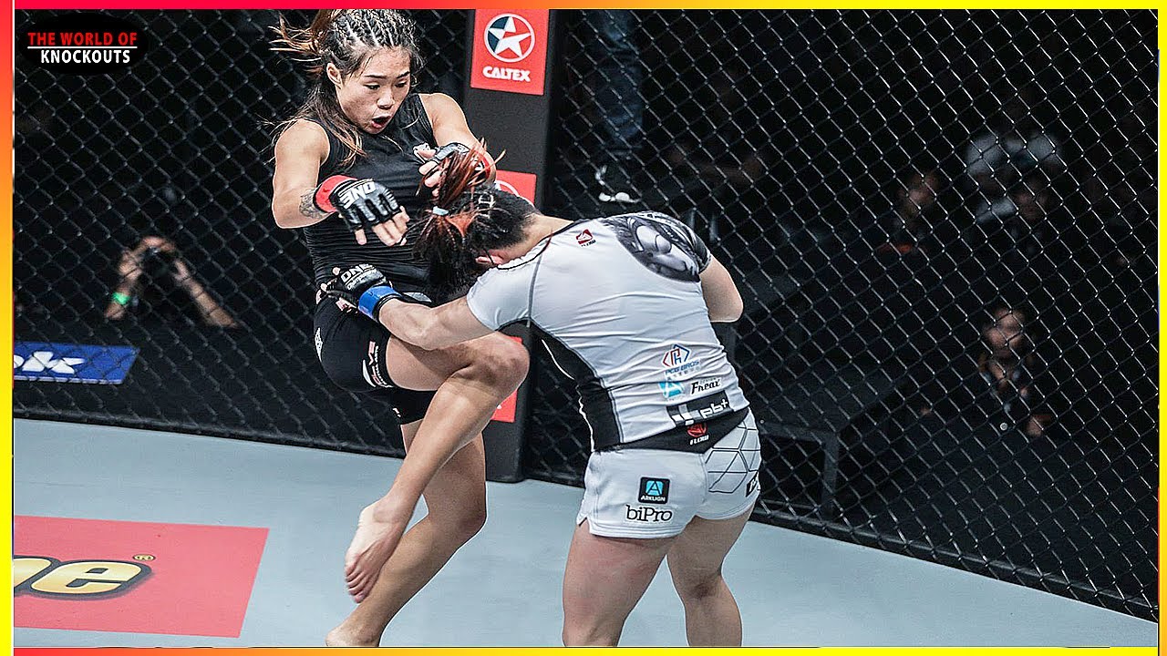 Angela Lee (Singapore) vs Jenny Huang (Taipei) - KNOCKOUT, MMA HD