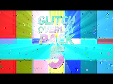 Glitch Overlay Pack #5 - VHS, TV Errors, Noise