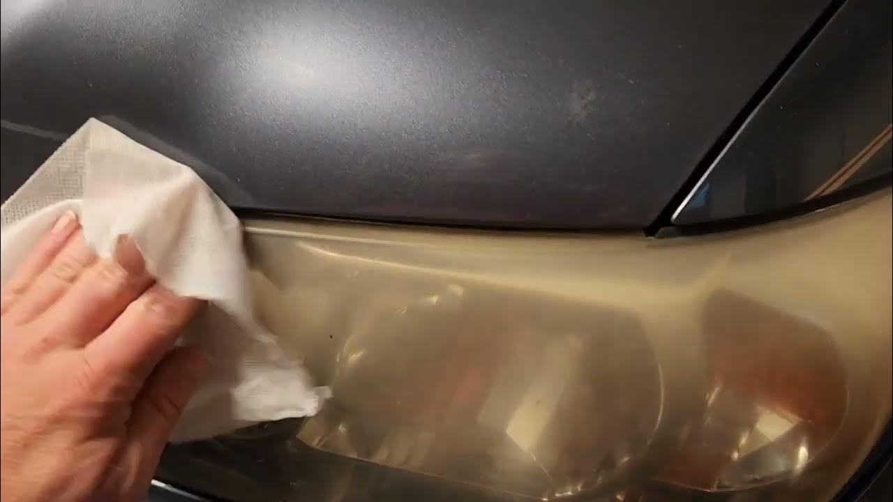 An easy way to clean the fog off your headlights YouTube