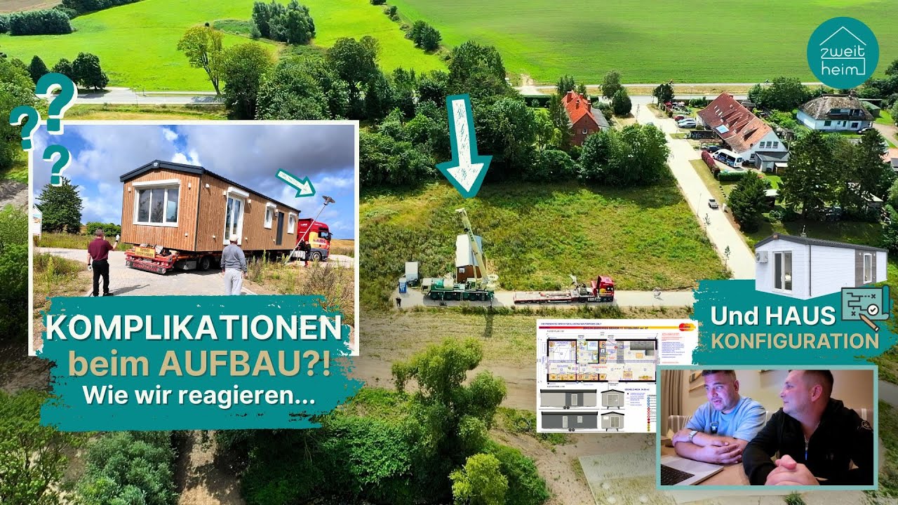 Aufbau, Probleme, Haus-Tour & Hauskonfiguration: CHIOS Modulhaus für 118.499 € - Behind The Scenes 🏡