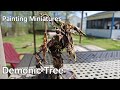 Painting Miniatures - Follow Along As I Paint the Demonic Tree, Tutorial and Thought Process