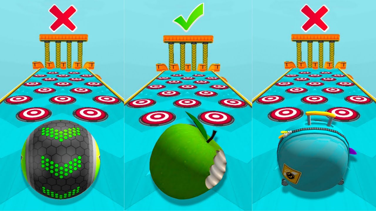 Which Ball Win This Three Ball Race | Going balls New Update - YouTube