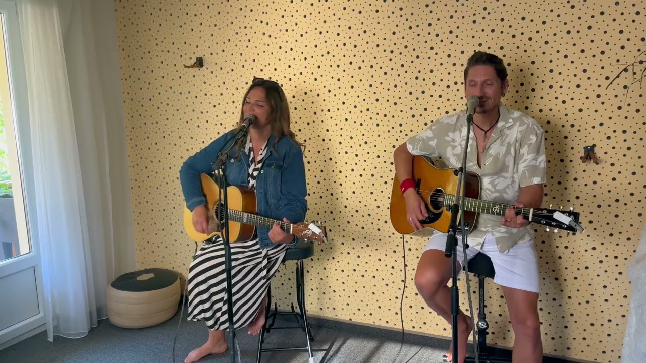 Chrislive and Eva Calm after the Storm Cover Acoustic