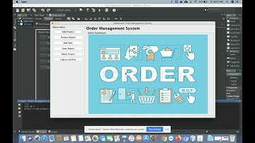 Core Java and MySQL Project on Order Management System